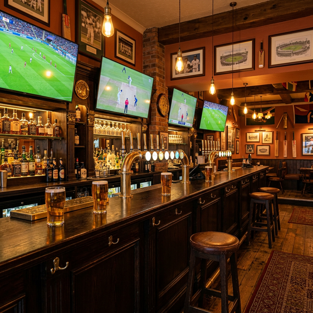 K's Lounge sports bar with big screens